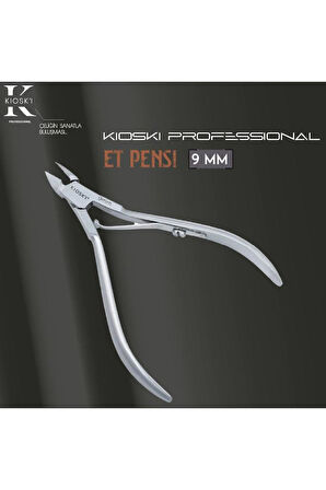 Kioski Profesyonel Kobalt Et Pensi Paslanmaz Çelik 9 mm