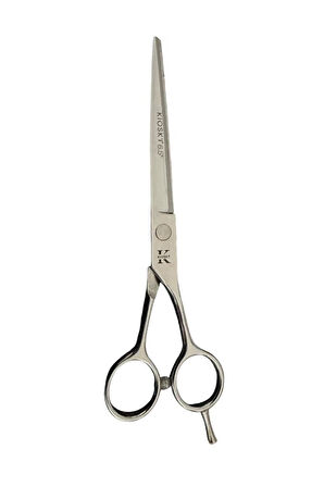 Kioski Profesyonel Deluxe Serisi 420-C Düz Makas 6,5 Numara K-407