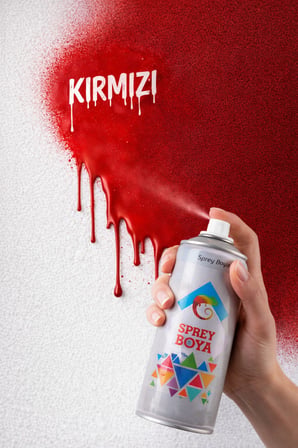 400 ml Metal Ahşap Beton Yüzeylere Uygun Sprey Boya Hobi Dekoratif Amaçlı Sprey Boya