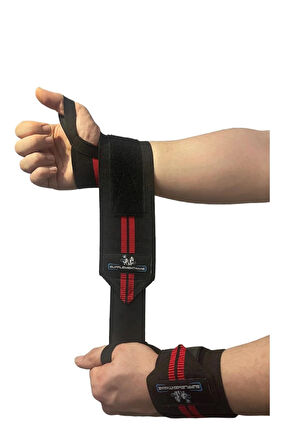 Supplementhane 2'li Fitness Crossfit Pro Ağırlık Bilekliği Wrist Wraps Bileklik Bilek Koruyucu Destek Bilekliği