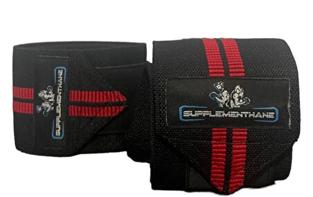 Supplementhane 2'li Fitness Crossfit Pro Ağırlık Bilekliği Wrist Wraps Bileklik Bilek Koruyucu Destek Bilekliği