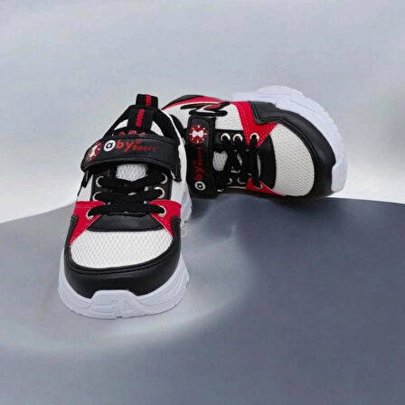  ERKEK ÇOCUK KIRMIZI GÜNLÜK RAHAT SNEAKER