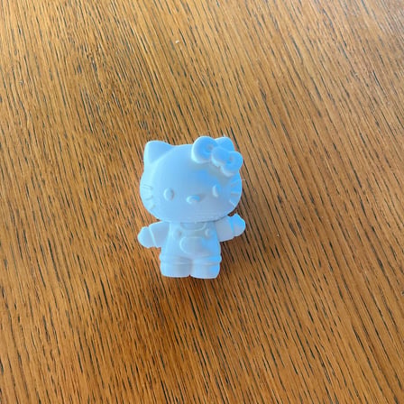 Hello Kitty Boyanabilir 3D Figür Seti - Boya ve Fırça Dahil Çocuk Hobi Aktivite Kiti