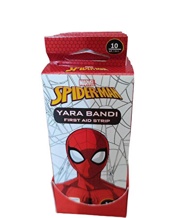 SPIDER-MAN Çocuk Yara Bandı 5 Paket 10lu