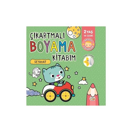 Çıkartmalı Boyama Kitabım-Seyahat