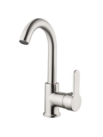 KARE INOX KUĞU LAVABO BATARYASI