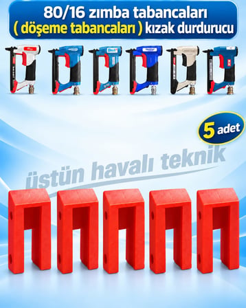 Bea Tipi 80/16 Zımba Tabancaları Kızak Durdurucu - 5 Adet