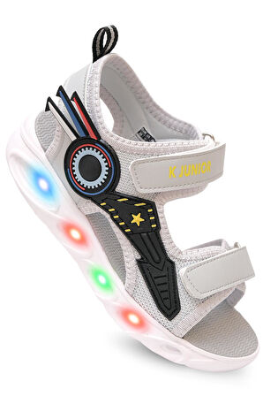 Kaptan Junior Erkek Bebek Çocuk Işıklı Ayakkabı Sandalet BVTE 600