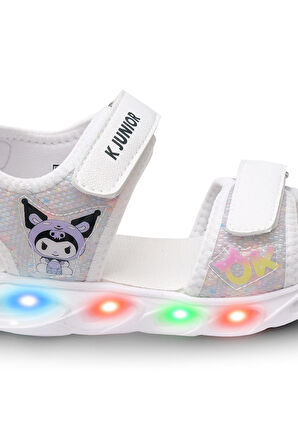 Kaptan junior Kız Bebek Çocuk Işıklı Ayakkabı Sandalet  BVTK 600