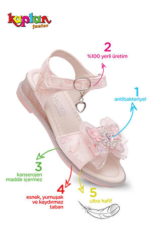Kaptan junior Kız Çocuk Ayakkabı Sandalet  Babet PVTK 660