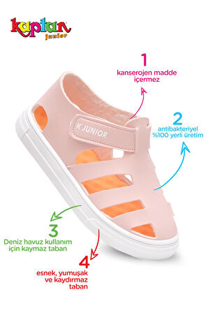 Kaptan Junior Kız Çocuk Bebek Ayakkabı Sandalet BMLK 600