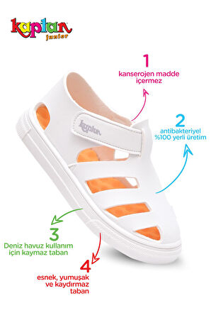 Kaptan Junior Kız Çocuk Bebek Ayakkabı Sandalet BMLK 600