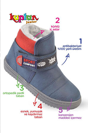 KAPTAN JUNİOR ERKEK ÇOCUK ORTOPEDİK BOT BPNE 400