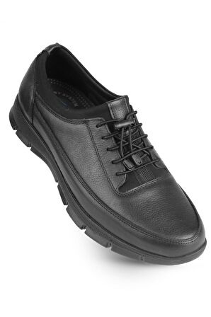 KAPTAN JUNİOR ORTOPEDİK TOPUK MASAJLI DERİ KIŞLIK ERKEK AYAKKABI MULUE 300