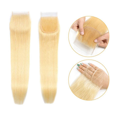 Peruk Tepesi Platin Renk (Closure) 16inch