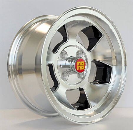 6.5 X 13 EXP-E2301 4X98 ET-10 60.1 BLACK MACHINED+MILLING