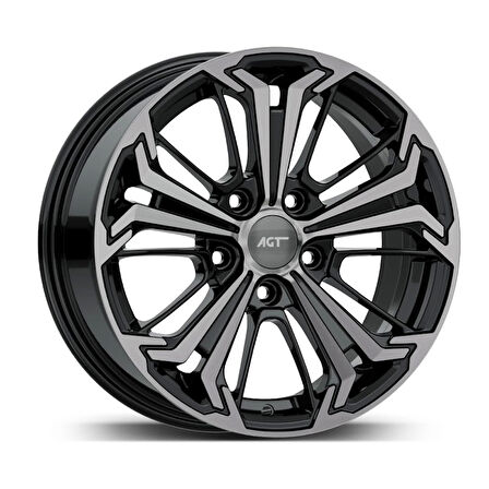 7.0X16 5X108 16267 ET45 67.1 BLACK DIAMOND AGT