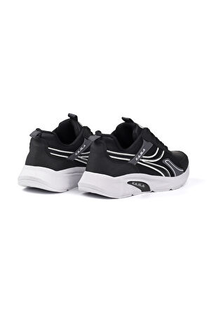 Unisex Siyah Füme Özel Tasarım Modern Konforlu Rahat Sneaker Günlük Yürüyüş Ayakkabısı