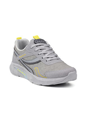 Unisex Buz Sarı Özel Tasarım Modern Konforlu Rahat Sneaker Günlük Yürüyüş Ayakkabısı