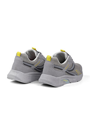 Unisex Buz Sarı Özel Tasarım Modern Konforlu Rahat Sneaker Günlük Yürüyüş Ayakkabısı