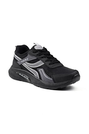 Unisex Siyah Özel Tasarım Modern Konforlu Rahat Sneaker Günlük Yürüyüş Ayakkabısı