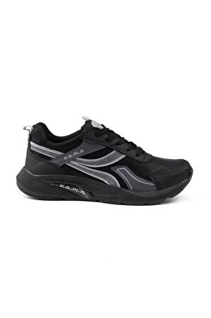 Unisex Siyah Özel Tasarım Modern Konforlu Rahat Sneaker Günlük Yürüyüş Ayakkabısı