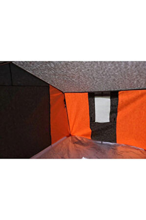 Zey Camping 3 + 1 Mutfaklı Kamp Çadırı orman barınak depo şantiye 8-10 kişilk çadırlar
