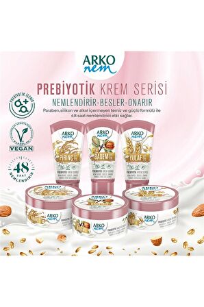 Arko Krem Nem Probiyotik 250 Ml Pirinç Sütü X 3 Adet