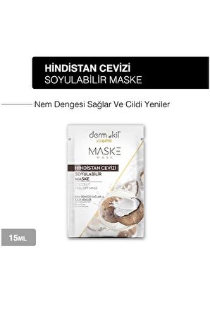 Hindistan Cevizi Soyulabilir Yüz Maskesi