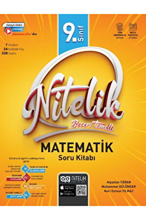 Nitelik Yayınları 9. Sınıf Matematik Beceri Temelli Soru Kitabı