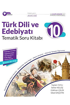 Palme Yayınları 10. Sınıf Türk Dili ve Edebiyatı Tematik Soru Kitabı