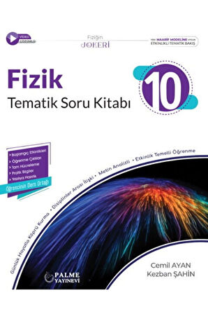 Palme Yayınları 10. Sınıf Fizik Tematik Soru Kitabı