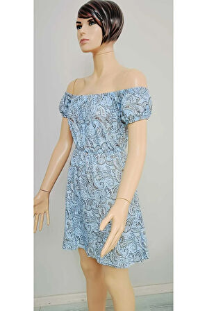 Defile tekstil yazlık elbise