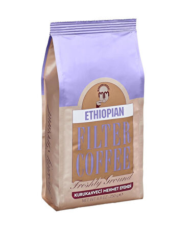 Kurukahveci Mehmet Efendi Ethiopian Filtre Kahve Öğütülmüş 250 Gr