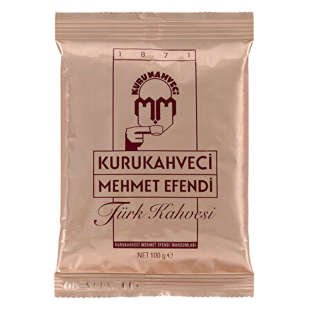 Kurukahveci Mehmet Efendi Türk Kahvesi 100 Gr X 6 Adet