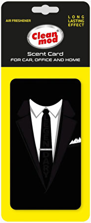 Cleanmod Scent Card Koku Kartı Ortam ve Oto Kokusu Centilmen