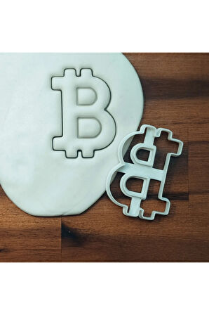 Just3dprintings Bitcoin Şekilli Kurabiye Kalıbı