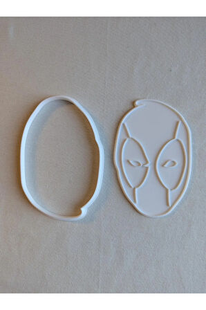 Just3dprintings Deadpool Zencefilli Kurabiye Kalıbı