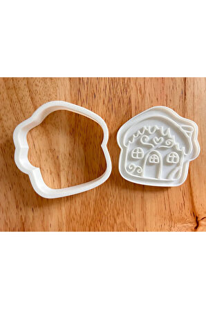 Just3dprintings Gingerbread Ev Şekilli Kurabiye Kalıbı
