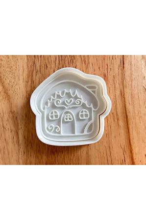 Just3dprintings Gingerbread Ev Şekilli Kurabiye Kalıbı