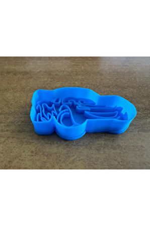 Just3dprintings Lightning Mcqueen Kurabiye Kalıbı