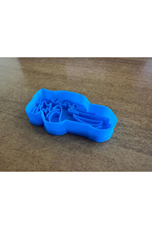 Just3dprintings Lightning Mcqueen Kurabiye Kalıbı