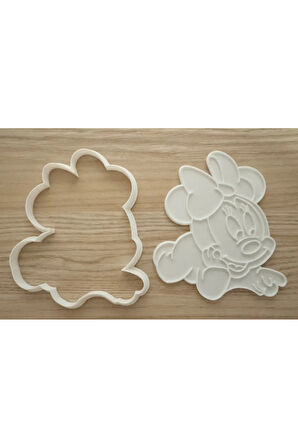 Just3dprintings Minnie Mouse Kurabiye Kalıbı