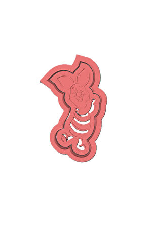 Just3dprintings Piglet Kurabiye Kalıbı