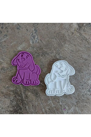 Just3dprintings Sevimli Köpek Şekilli Kurabiye Kalıbı