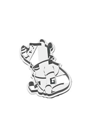 Just3dprintings Sweat Winnie The Pooh Kurabiye Kalıbı