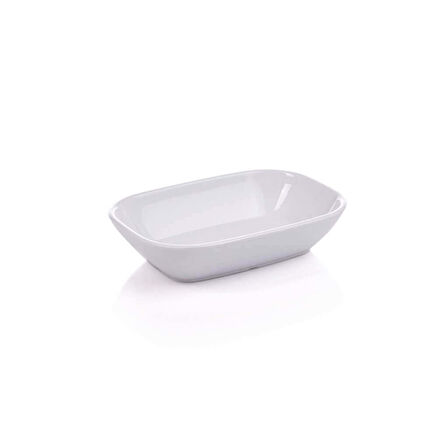 Gmb Nazen K-16 Termoset Kırılmaz-17 cm kare kayık tabak 75 Adet
