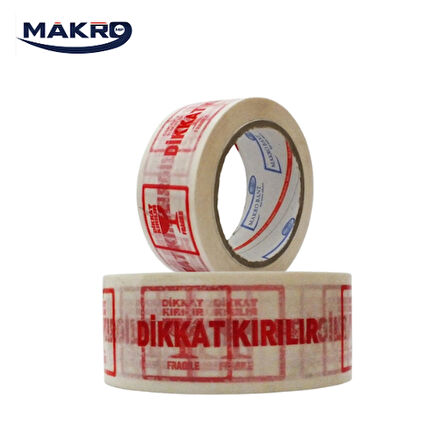 45MMX100MT DİKKAT KIRILIR FRAGİL BASKILI KOLİ BANTI