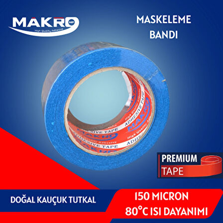 48MMX30MT MAVİ MASKELEME BANTI (6LI PKT.)