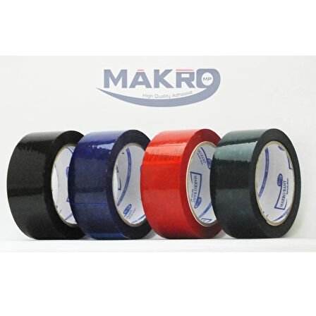  KOLİ BANTI KIRMIZI AKRİLİK 45MMX100MT  (6'LI PKT)